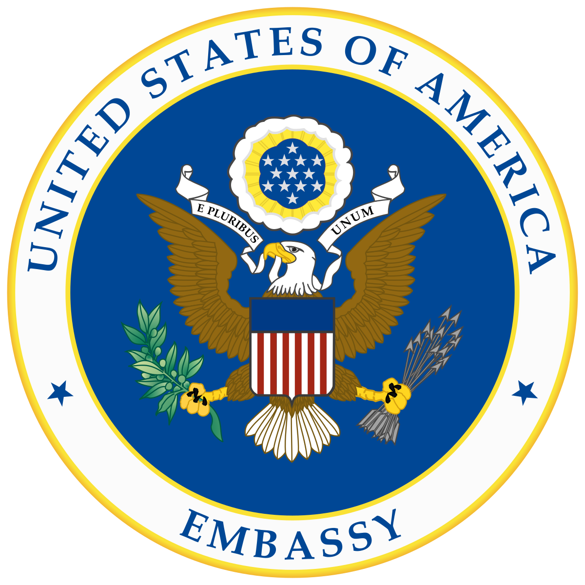 US embassy logo